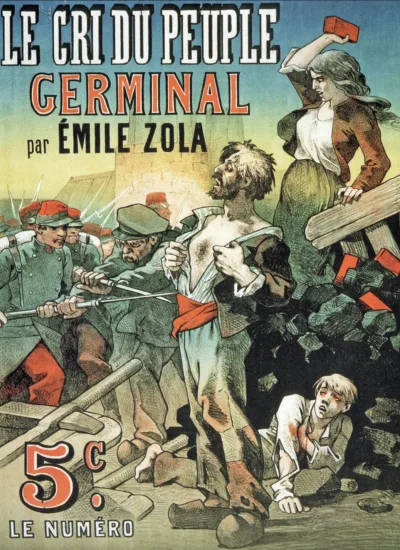 Cover of Germinal by Émile Zola